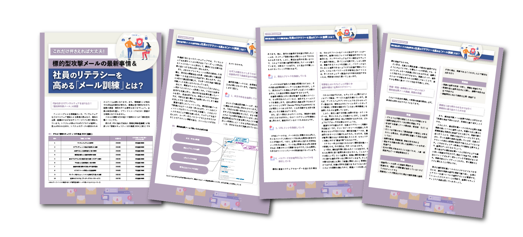 標的型攻撃メールの最新事情＆社員のリテラシーを 高める「メール訓練」とは?